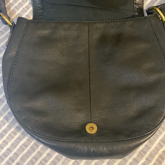 EUC Black Fossil Crossbody Bag - Picture 3 of 8